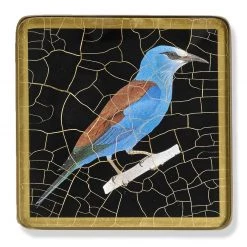Scully & Scully Songbirds Square Glass Coasters -Tabletop Shop unnamed file 2180