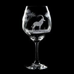 Queen Lace Crystal Vino Grande Burgundy Glass, African Wildlife 11 Queen Lace Crystal Vino Grande Burgundy Glass, African Wildlife -Tabletop Shop unnamed file 2182