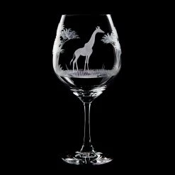 Queen Lace Crystal Vino Grande Burgundy Glass, African Wildlife 14 Queen Lace Crystal Vino Grande Burgundy Glass, African Wildlife -Tabletop Shop unnamed file 2187