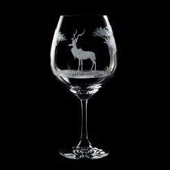 Queen Lace Crystal Vino Grande Burgundy Glass, African Wildlife 15 Queen Lace Crystal Vino Grande Burgundy Glass, African Wildlife -Tabletop Shop unnamed file 2189