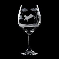 Queen Lace Crystal Vino Grande Burgundy Glass, African Wildlife 16 Queen Lace Crystal Vino Grande Burgundy Glass, African Wildlife -Tabletop Shop unnamed file 2191