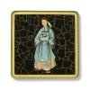 Scully & Scully Mandarin Glass Square Coasters