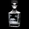 Queen Lace Crystal Whiskey Decanter, African Wildlife -Tabletop Shop unnamed file 2212