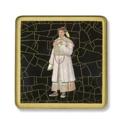 Scully & Scully Mandarin Glass Square Coasters -Tabletop Shop unnamed file 2215