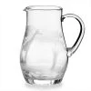 Queen Lace Crystal Water Pitcher, African Wildlife