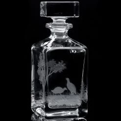 Queen Lace Crystal Whiskey Decanter, American Wildlife -Tabletop Shop unnamed file 2239