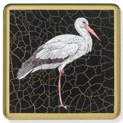Scully & Scully Waterbirds Square Glass Coasters -Tabletop Shop unnamed file 2246
