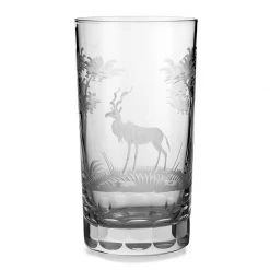 Queen Lace Crystal Highball, African Wildlife -Tabletop Shop unnamed file 2253