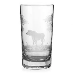 Queen Lace Crystal Highball, African Wildlife -Tabletop Shop unnamed file 2255