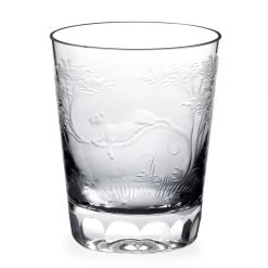 Queen Lace Crystal Old Fashioned, African Wildlife