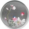 Scully & Scully Silver Japanese Blossoms Round Glass Coasters -Tabletop Shop unnamed file 2271