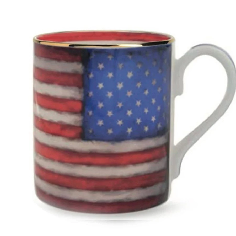 Halcyon Days USA Flag Mug 3 Halcyon Days USA Flag Mug