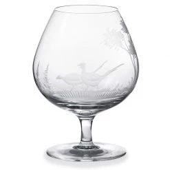 Queen Lace Crystal Brandy Snifter, American Wildlife -Tabletop Shop unnamed file 2315
