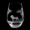 Queen Lace Crystal Stemless Wine Glass, African Wildlife -Tabletop Shop unnamed file 2326