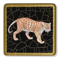 Scully & Scully Safari Animal Square Glass Coasters -Tabletop Shop unnamed file 2366