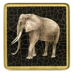 Scully & Scully African Wildlife Square Glass Coasters -Tabletop Shop unnamed file 2372
