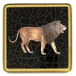 Scully & Scully African Wildlife Square Glass Coasters -Tabletop Shop unnamed file 2375