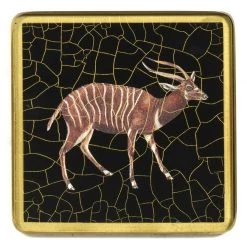 Scully & Scully African Wildlife Square Glass Coasters -Tabletop Shop unnamed file 2379