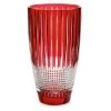 Scully & Scully Scully And Scully Luxury Crystal Vase, Strawberry