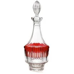 Scully & Scully Scully And Scully Luxury Crystal Decanter, Strawberry