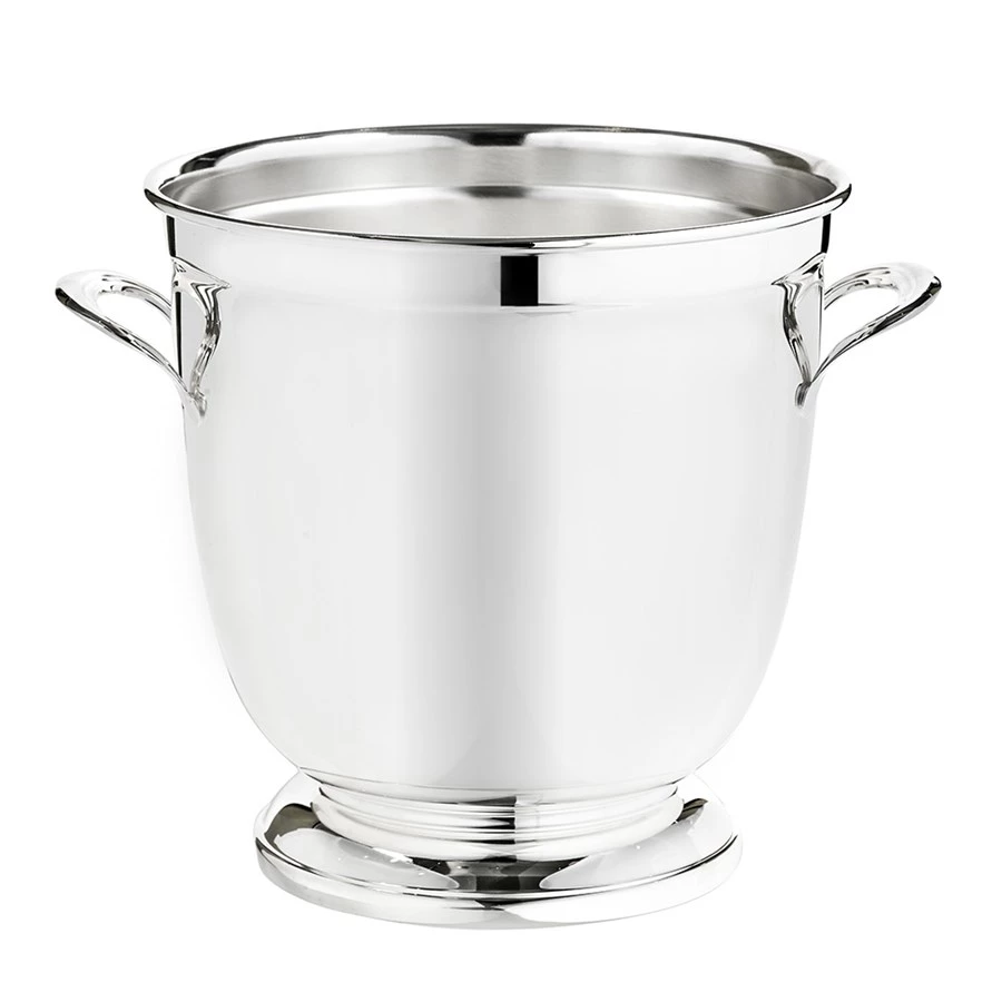 Scully & Scully Silverplated English Champagne Bucket 3 Scully & Scully Silverplated English Champagne Bucket