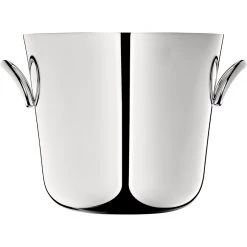 Christofle Vertigo Silverplated Ice Bucket
