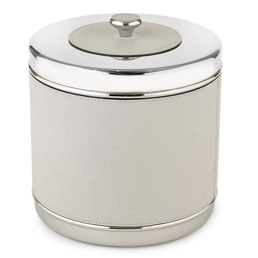 Scully & Scully Ocean Leather Ice Buckets 8 Scully & Scully Ocean Leather Ice Buckets - Image 6