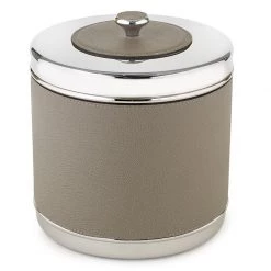 Scully & Scully Ocean Leather Ice Buckets 17 Scully & Scully Ocean Leather Ice Buckets -Tabletop Shop unnamed file 2716