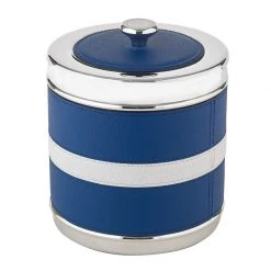 Scully & Scully Ocean Leather Ice Buckets 19 Scully & Scully Ocean Leather Ice Buckets -Tabletop Shop unnamed file 2718