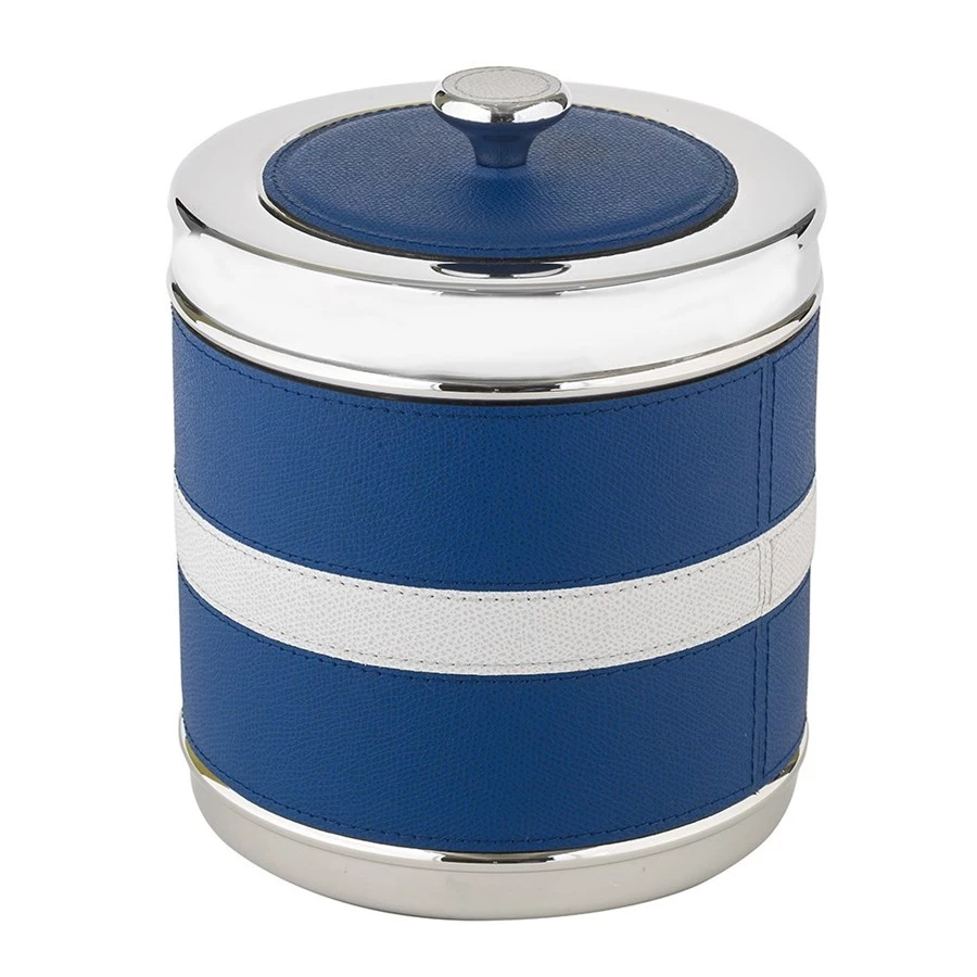 Scully & Scully Ocean Leather Ice Buckets 11 Scully & Scully Ocean Leather Ice Buckets - Image 9