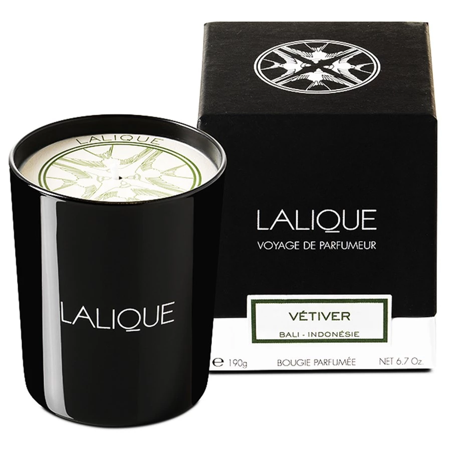 Lalique Vetiver Scented Candle 3 Lalique Vetiver Scented Candle