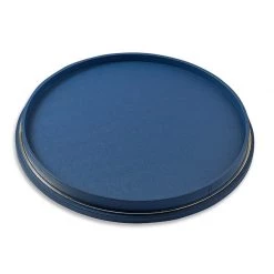 Scully & Scully Saturn Leather Lazy Susan With Removable Tray