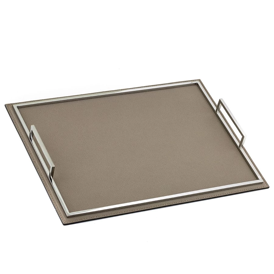 Scully & Scully Mud Leather Serving Set 7 Scully & Scully Mud Leather Serving Set - Image 5