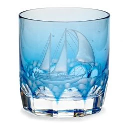 Varga Sailing Double Old Fashioned, Sky Blue