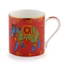 Halcyon Days Ceremonial Indian Elephant Mug