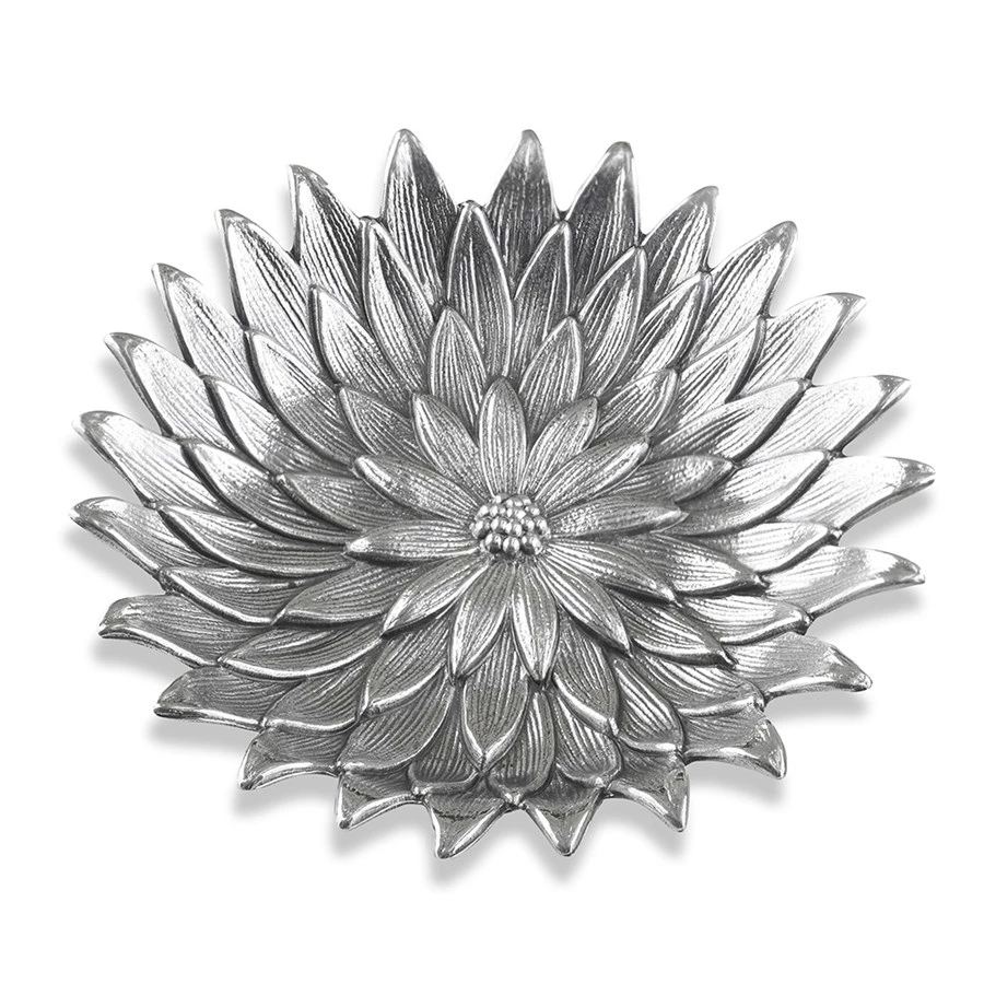 Buccellati Anemone Sterling Silver Flower Dishes 3 Buccellati Anemone Sterling Silver Flower Dishes