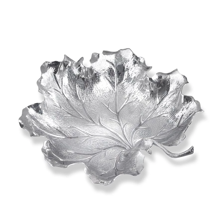 Buccellati Geranium Sterling Silver Leaf Dishes 5 Buccellati Geranium Sterling Silver Leaf Dishes - Image 3