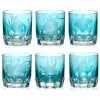 Scully & Scully Varga Double Old Fashioneds, Turquoise Pacifica -Tabletop Shop unnamed file 2912