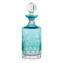 Scully & Scully Varga Whiskey Decanter, Turquoise Pacifica