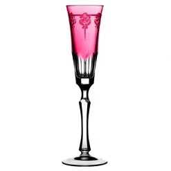 Varga Elegance Champagne Flute, Raspberry
