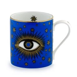 Halcyon Days Evil Eye Mugs, Set Of Two
