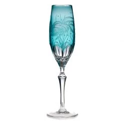 Varga Champagne Flutes, Turquoise Pacifica -Tabletop Shop unnamed file 2930