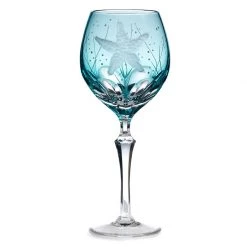 Varga Water Goblet, Turquoise Pacifica