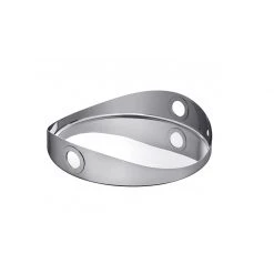 Christofle Oh De Christofle Stainless Steel Round Tray