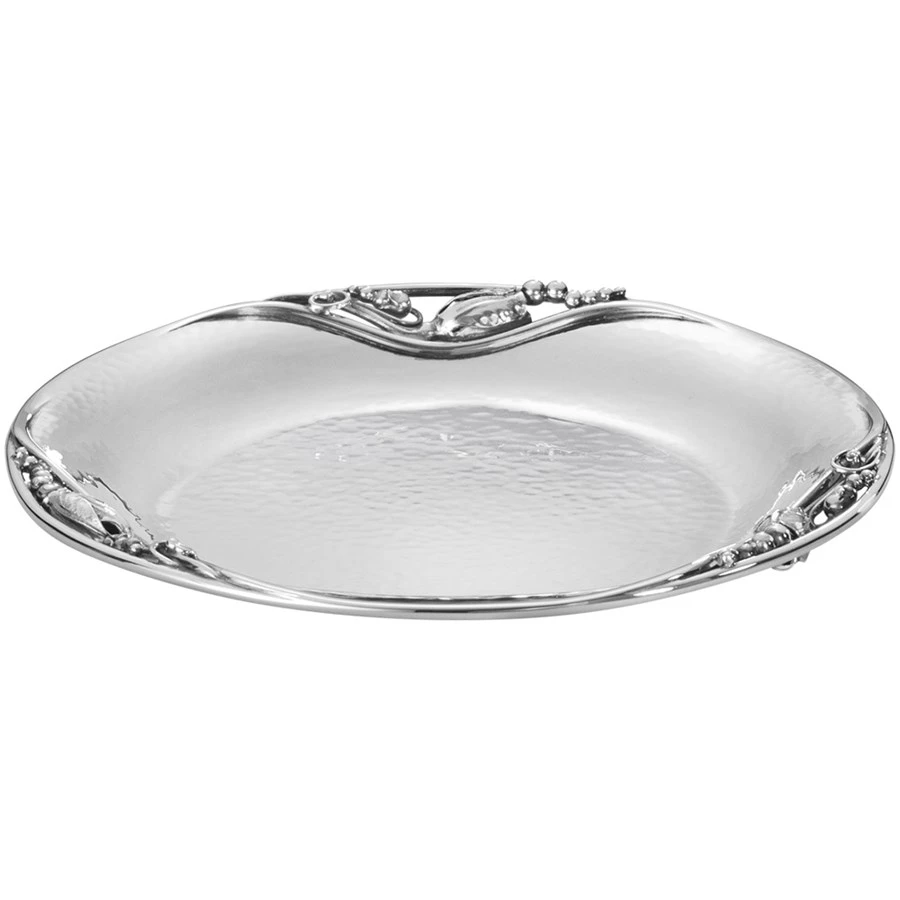 Georg Jensen Sterling Silver Blossom Wine Coaster 3 Georg Jensen Sterling Silver Blossom Wine Coaster