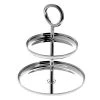Christofle Vertigo Silverplated Tiered Pastry Stands