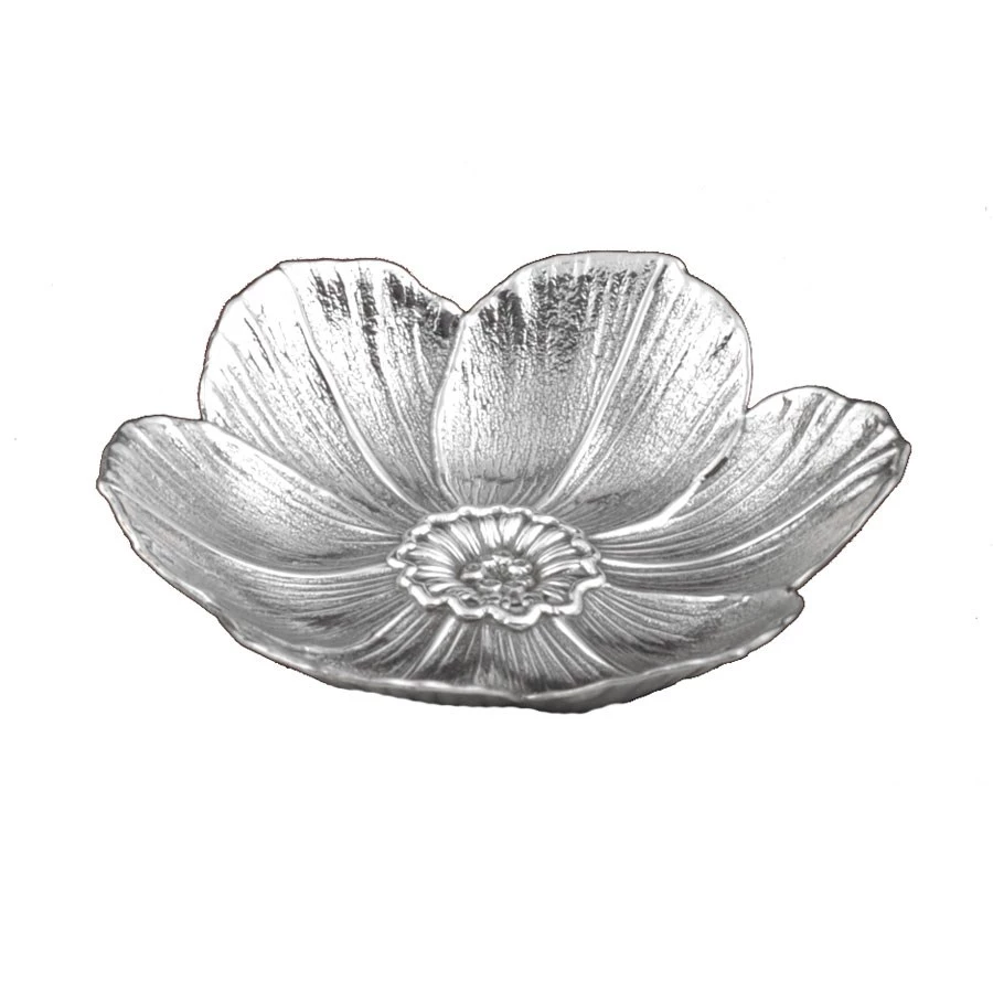 Buccellati Narcissus Sterling Silver Flower Dishes 3 Buccellati Narcissus Sterling Silver Flower Dishes