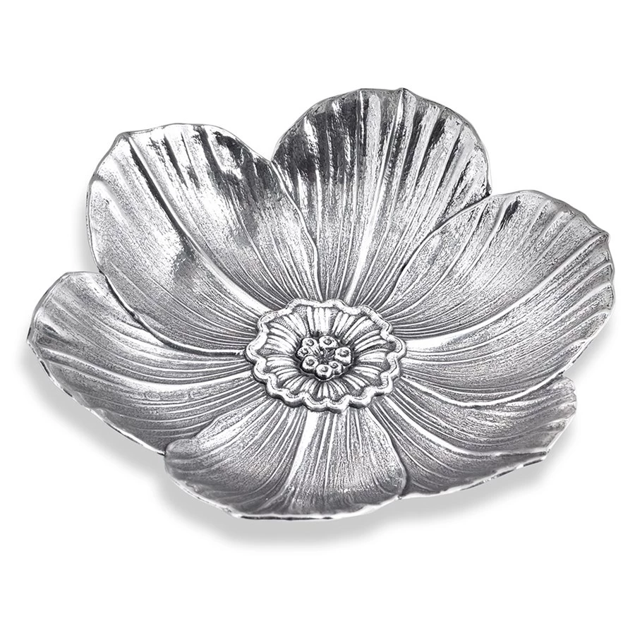 Buccellati Narcissus Sterling Silver Flower Dishes 4 Buccellati Narcissus Sterling Silver Flower Dishes - Image 2
