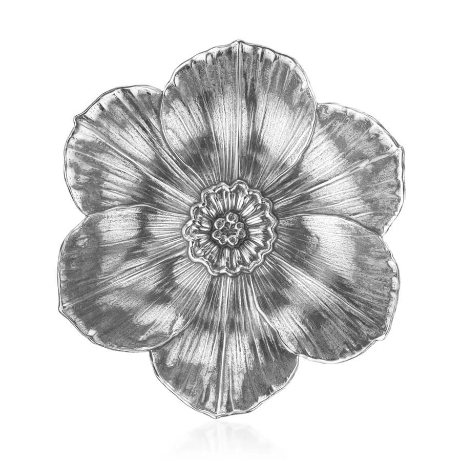 Buccellati Narcissus Sterling Silver Flower Dishes 6 Buccellati Narcissus Sterling Silver Flower Dishes - Image 4