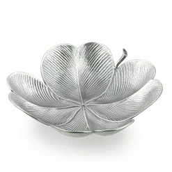 Buccellati Clover Sterling Silver Leaf Bowls -Tabletop Shop unnamed file 3012